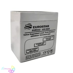 باطری دزدگیر یورو استار EuroStar 12V 4.5A لیمو limuu